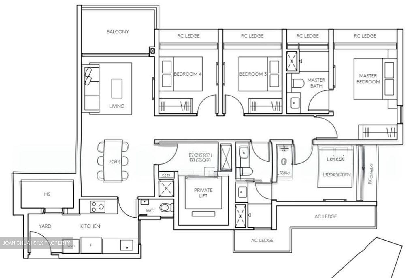 Amo Residence (D20), Apartment #512176051